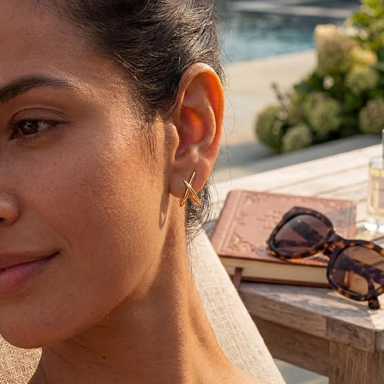 Cross Earring
