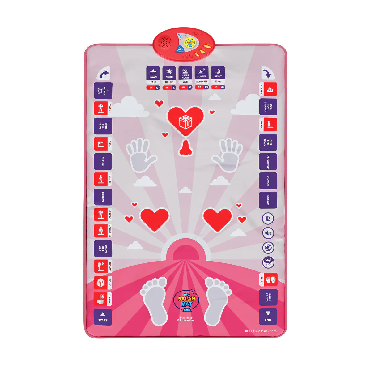 The Guided Salah Mat for Kids (Interactive Learning Edition)