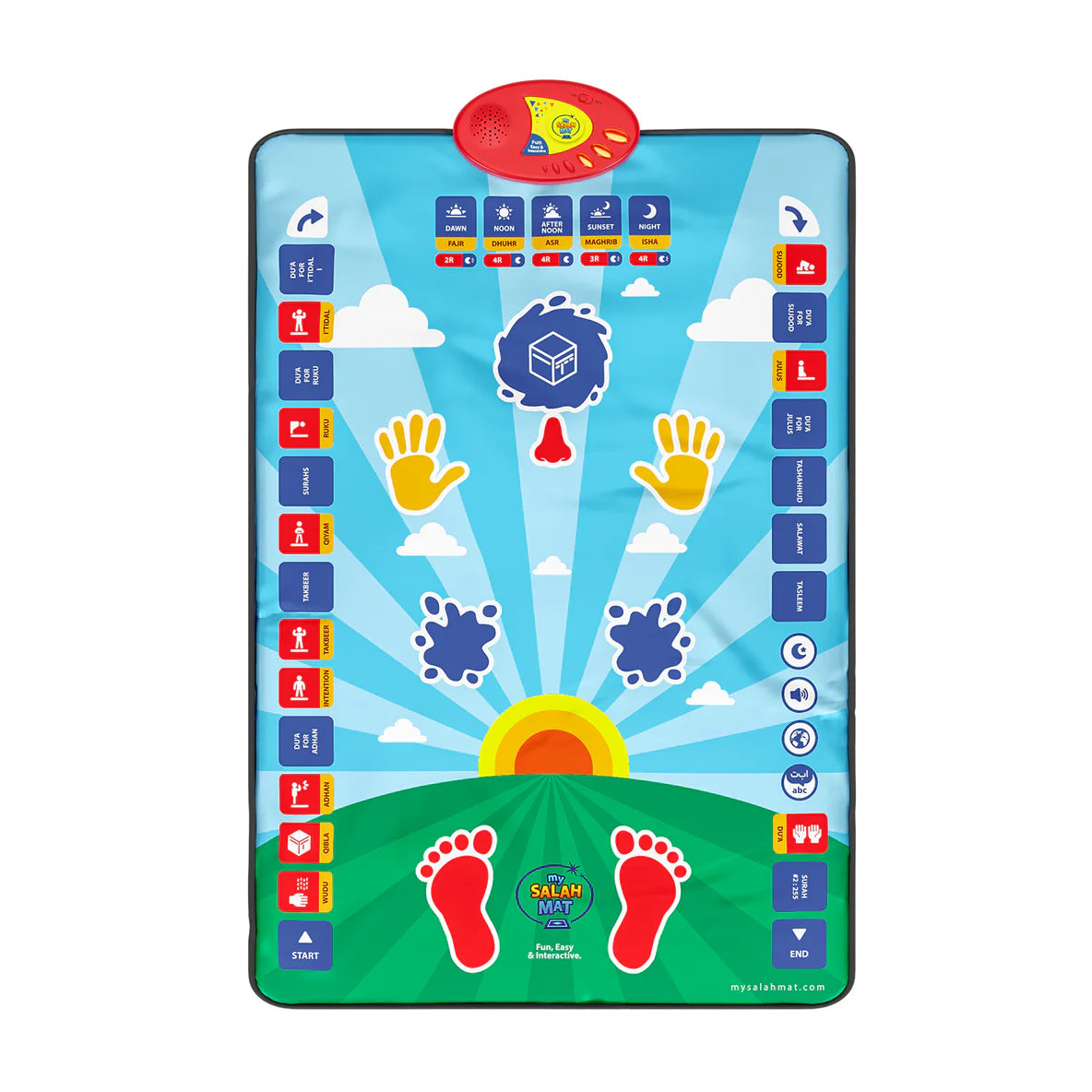 The Guided Salah Mat for Kids (Interactive Learning Edition)