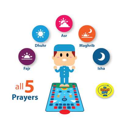 The Guided Salah Mat for Kids (Interactive Learning Edition)