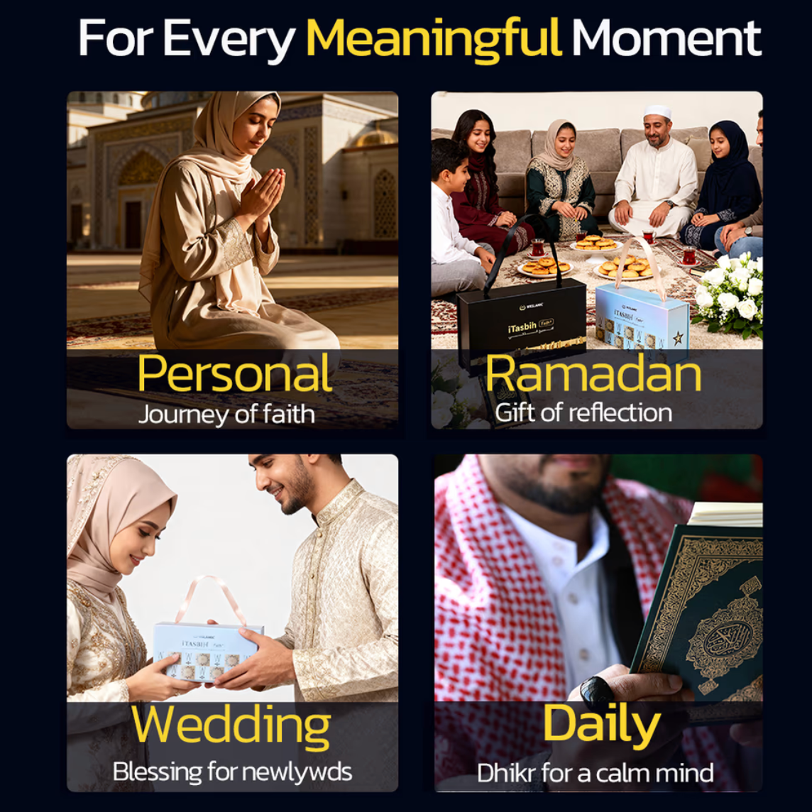 Weslamic iTasbih – Smart Digital Dhikr Ring