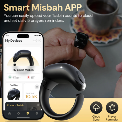 Weslamic iTasbih – Smart Digital Dhikr Ring