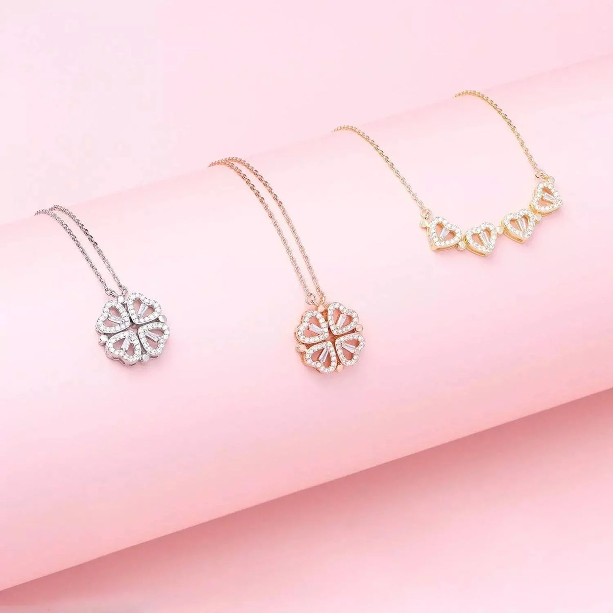 Luna Convertible Clover Necklace